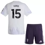Conjunto Manchester United Yoro 15 Niño Segunda 25/26