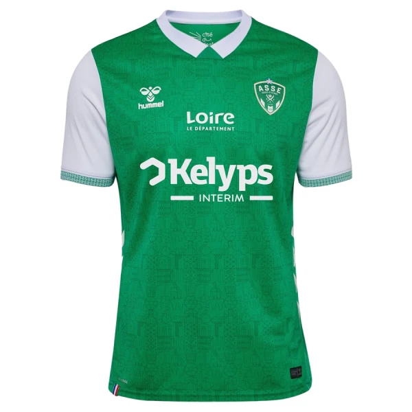 Camiseta AS AS Saint-Étienne Hombre Primera 25/26 Camiseta AS AS Saint-Étienne Hombre Primera 25/26