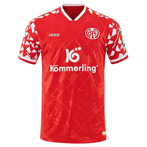 Camiseta FSV Mainz 05 Hombre Primera 25/26 Camiseta FSV Mainz 05 Hombre Primera 25/26