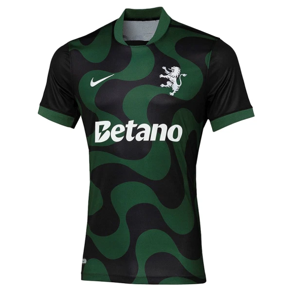 Camiseta Sporting CP Cuarta Hombre 25/26 Negra