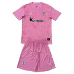 Conjunto Portero Athletic Bilbao Niño 25/26 Rosa