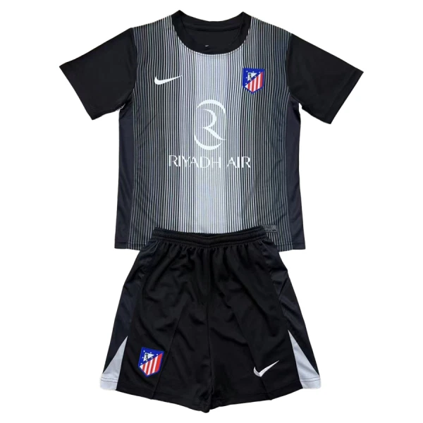 Conjunto Portero Atlético Madrid Niño 25/26 Negra Conjunto Portero Atlético Madrid Niño 25/26 Negra