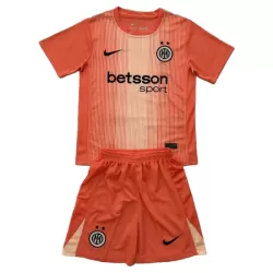 Conjunto Portero Inter Milan Niño 25/26 Naranja