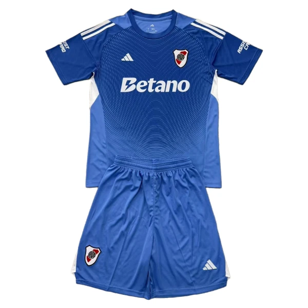 Conjunto Portero River Plate Niño 25/26 Azul Conjunto Portero River Plate Niño 25/26 Azul