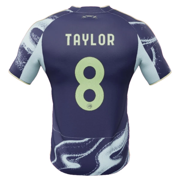 Camiseta Ajax Amsterdam Taylor 8 Hombre Segunda 25/26 Camiseta Ajax Amsterdam Taylor 8 Hombre Segunda 25/26