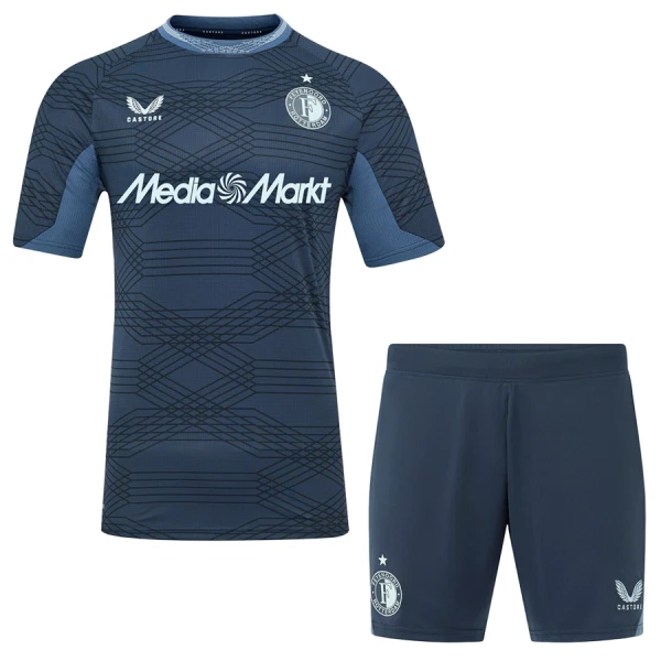 Conjunto Feyenoord Rotterdam Niño Segunda 25/26 Conjunto Feyenoord Rotterdam Niño Segunda 25/26