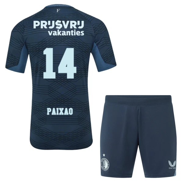 Conjunto Feyenoord Rotterdam Paixao 14 Niño Segunda 25/26 Conjunto Feyenoord Rotterdam Paixao 14 Niño Segunda 25/26