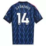 Camiseta Arsenal Gyokeres 14 Hombre Segunda 25/26