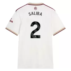 Camiseta Arsenal Saliba 2 Hombre Tercera 25/26
