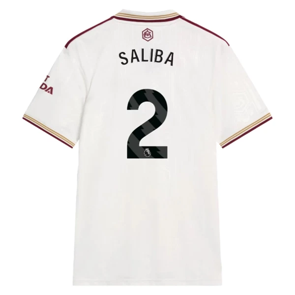 Camiseta Arsenal Saliba 2 Hombre Tercera 25/26 Camiseta Arsenal Saliba 2 Hombre Tercera 25/26