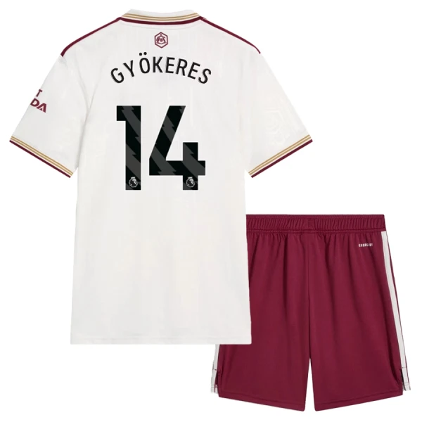 Conjunto Arsenal Gyokeres 14 Niño Tercera 25/26 Conjunto Arsenal Gyokeres 14 Niño Tercera 25/26
