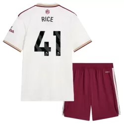Conjunto Arsenal Rice 41 Niño Tercera 25/26 Conjunto Arsenal Rice 41 Niño Tercera 25/26