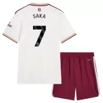 Conjunto Arsenal Saka 7 Niño Tercera 25/26