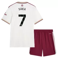 Conjunto Arsenal Saka 7 Niño Tercera 25/26 Conjunto Arsenal Saka 7 Niño Tercera 25/26