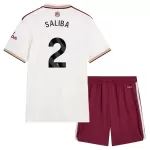 Conjunto Arsenal Saliba 2 Niño Tercera 25/26
