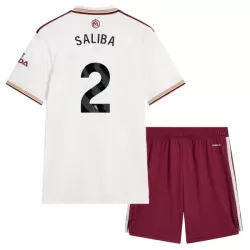Conjunto Arsenal Saliba 2 Niño Tercera 25/26