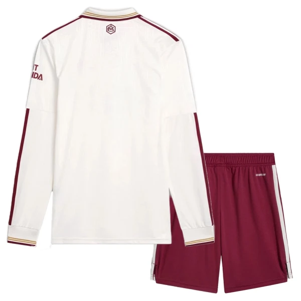 Conjunto Manga Larga Arsenal Niño Tercera 25/26