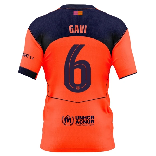 Camiseta FC Barcelona Gavi 6 Hombre Tercera 25/26 Camiseta FC Barcelona Gavi 6 Hombre Tercera 25/26
