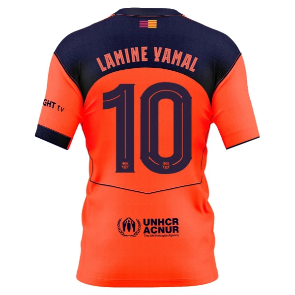 Camiseta FC Barcelona Lamine Yamal 10 Hombre Tercera 25/26