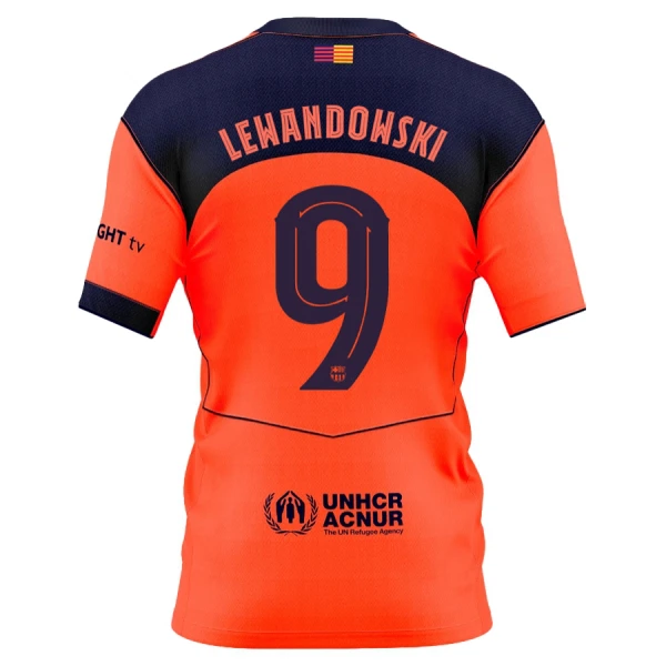 Camiseta FC Barcelona Lewandowski 9 Hombre Tercera 25/26 Camiseta FC Barcelona Lewandowski 9 Hombre Tercera 25/26