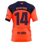 Camiseta FC Barcelona Rashford 14 Hombre Tercera 25/26