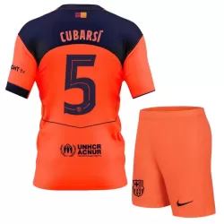 Conjunto FC Barcelona Cubarsi 5 Niño Tercera 25/26