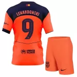 Conjunto FC Barcelona Lewandowski 9 Niño Tercera 25/26
