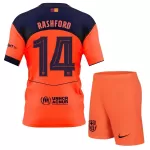 Conjunto FC Barcelona Rashford 14 Niño Tercera 25/26