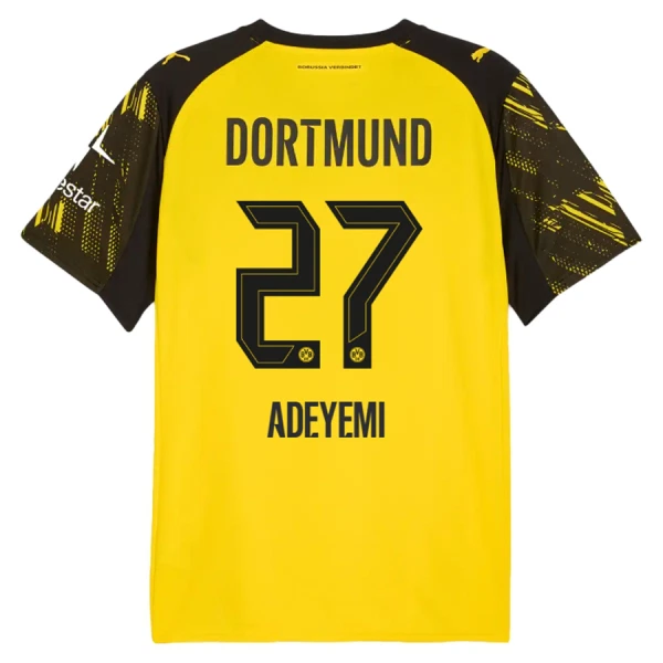 Camiseta Borussia Dortmund Adeyemi 27 Hombre Primera 25/26 Camiseta Borussia Dortmund Adeyemi 27 Hombre Primera 25/26