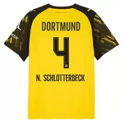 Camiseta Borussia Dortmund N. Schlotterbeck 4 Hombre Primera 25/26 Camiseta Borussia Dortmund N. Schlotterbeck 4 Hombre Primera 25/26