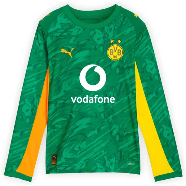 Camiseta Portero Borussia Dortmund Hombre 25/26 Verde Manga Larga Camiseta Portero Borussia Dortmund Hombre 25/26 Verde Manga Larga