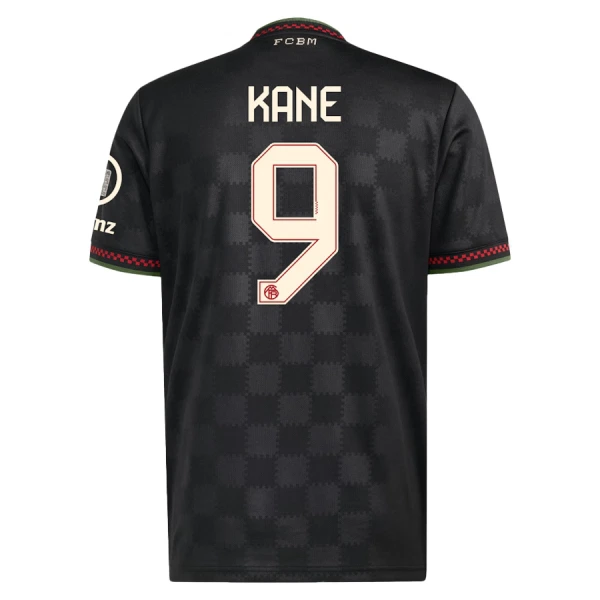 Camiseta FC Bayern de Múnich Kane 9 Hombre Tercera 25/26 Camiseta FC Bayern de Múnich Kane 9 Hombre Tercera 25/26