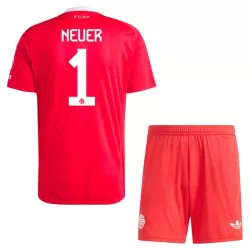 Conjunto Portero FC Bayern de Múnich Neuer 1 Niño 25/26 Roja Conjunto Portero FC Bayern de Múnich Neuer 1 Niño 25/26 Roja