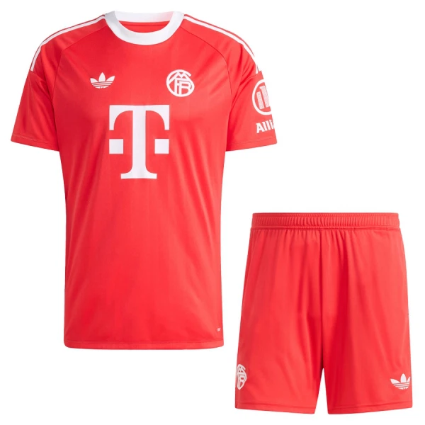 Conjunto Portero FC Bayern de Múnich Niño 25/26 Roja Conjunto Portero FC Bayern de Múnich Niño 25/26 Roja