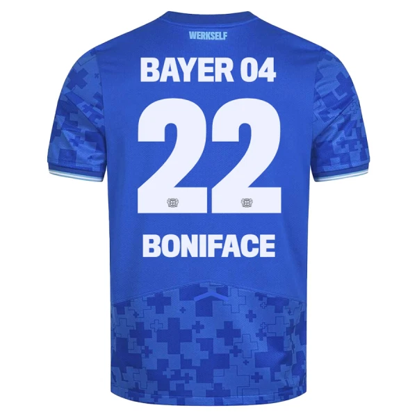 Camiseta Bayer 04 Leverkusen Victor Boniface 22 Hombre Tercera 25/26