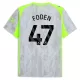 Camiseta Manchester City Foden 47 Hombre Tercera 25/26 Camiseta Manchester City Foden 47 Hombre Tercera 25/26