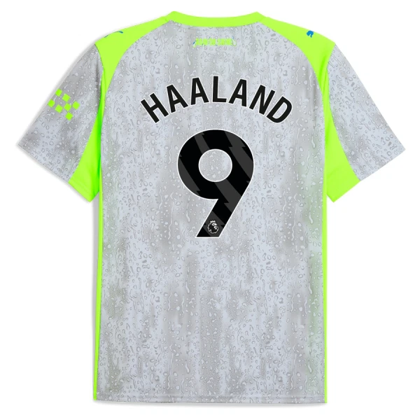 Camiseta Manchester City Haaland 9 Hombre Tercera 25/26 Camiseta Manchester City Haaland 9 Hombre Tercera 25/26