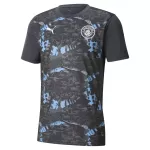Camiseta Manchester City Pre-Match Hombre 25/26 Negra