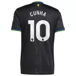 Camiseta Manchester United Cunha 10 Hombre Tercera 25/26