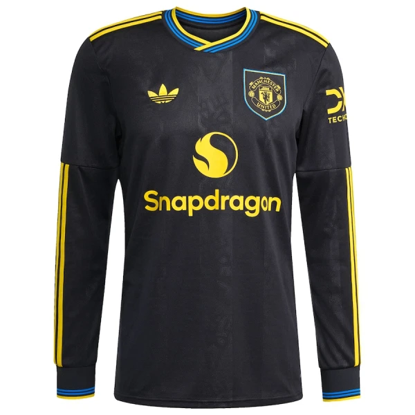 Camiseta Manga Larga Manchester United Hombre Tercera 25/26 Camiseta Manga Larga Manchester United Hombre Tercera 25/26