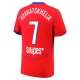 Camiseta Paris Saint-Germain Kvaratskhelia 7 Hombre Tercera 25/26
