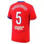 Camiseta Paris Saint-Germain Marquinhos 5 Hombre Tercera 25/26