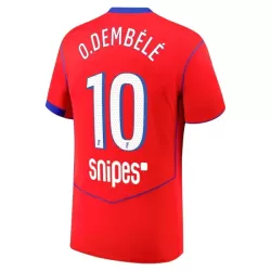 Camiseta Paris Saint-Germain O. Dembele 10 Hombre Tercera 25/26 Camiseta Paris Saint-Germain O. Dembele 10 Hombre Tercera 25/26