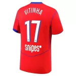 Camiseta Paris Saint-Germain Vitinha 17 Hombre Tercera 25/26