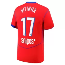 Camiseta Paris Saint-Germain Vitinha 17 Hombre Tercera 25/26 Camiseta Paris Saint-Germain Vitinha 17 Hombre Tercera 25/26