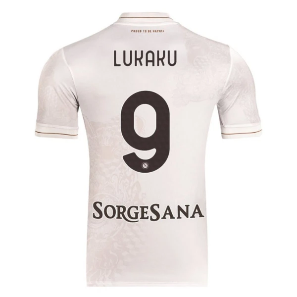Camiseta SSC Napoli Lukaku 9 Hombre Segunda 25/26