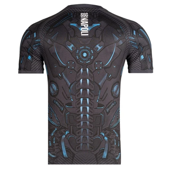 Camiseta SSC Napoli Pre-Match Hombre 25/26 Negra