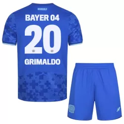 Conjunto Bayer 04 Leverkusen Alejandro Grimaldo 20 Niño Tercera 25/26