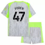 Conjunto Manchester City Foden 47 Niño Tercera 25/26