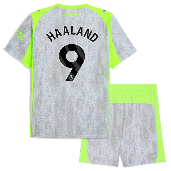 Conjunto Manchester City Haaland 9 Niño Tercera 25/26 Conjunto Manchester City Haaland 9 Niño Tercera 25/26